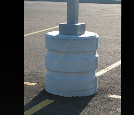 Concrete Pole Base